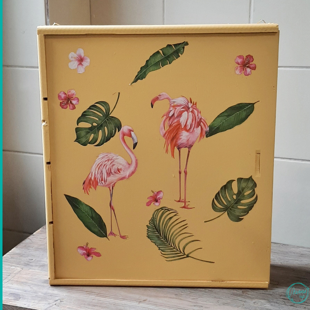 Meubel pimpen: Afwerkingstechnieken deel 1 (wax, sjablonen, transfers) - Foto